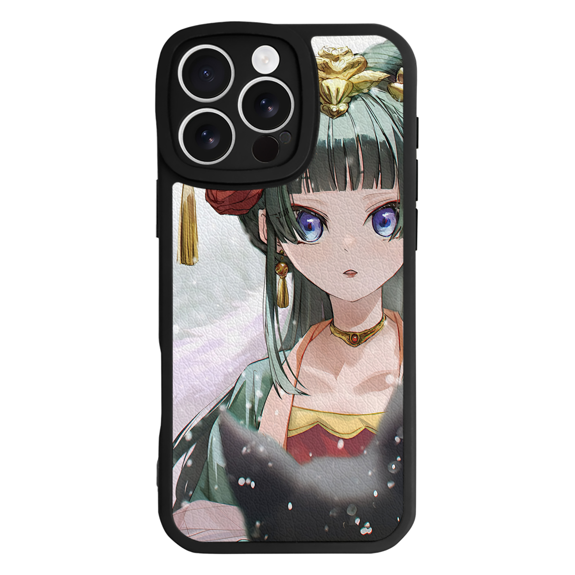 薬屋のひとりごと The Apothecary Diaries 【iPhone 16シリーズ対応】シリコンスマホケース（レザー調） 材質：シリコン